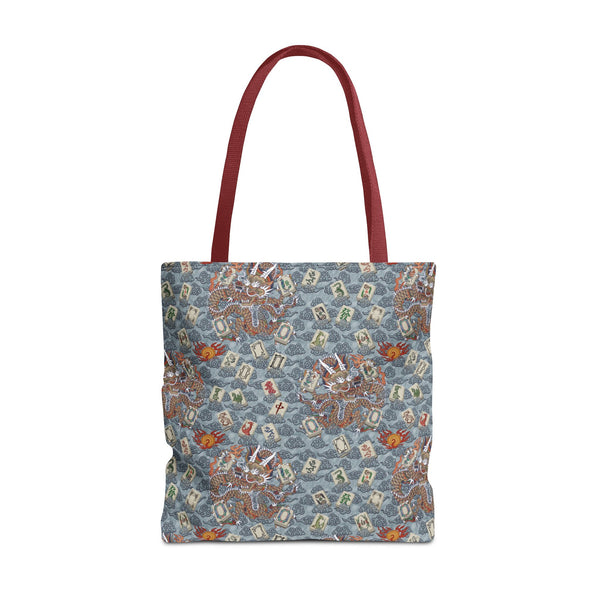 Retro Dragon with Fire Tote Bag