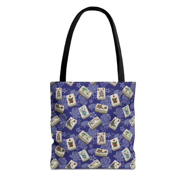 Antique Flowers Mah Jongg Tote Bag