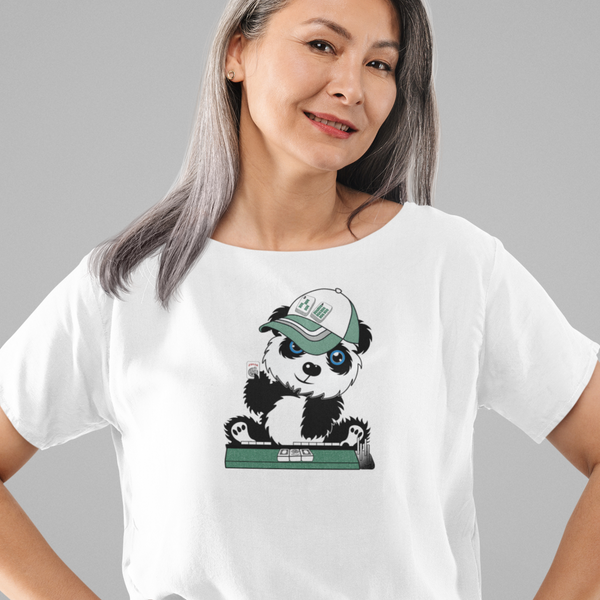 Panda Playing Mahjong