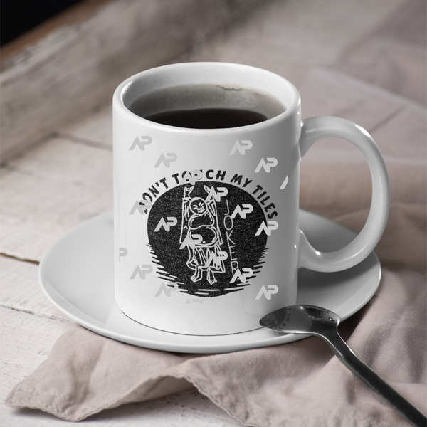 Don't touch my tiles Mahjong Mug