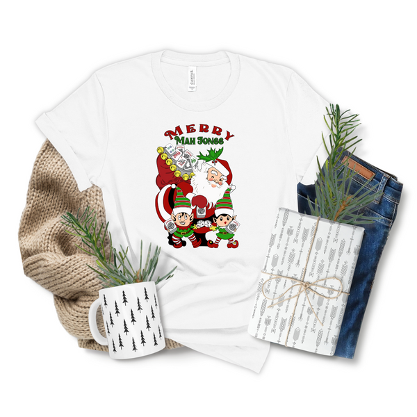 Merry Mah Jongg Santa