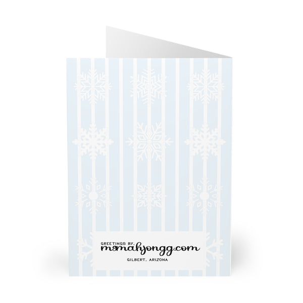 Merry Mah Jongg Holiday Greeting Cards (5 Pack)