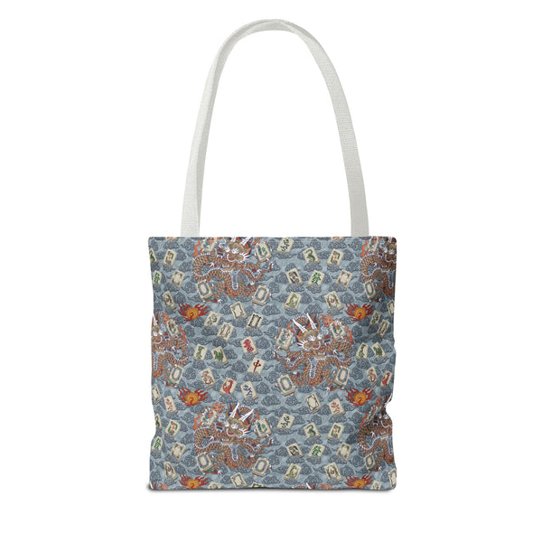 Retro Dragon with Fire Tote Bag