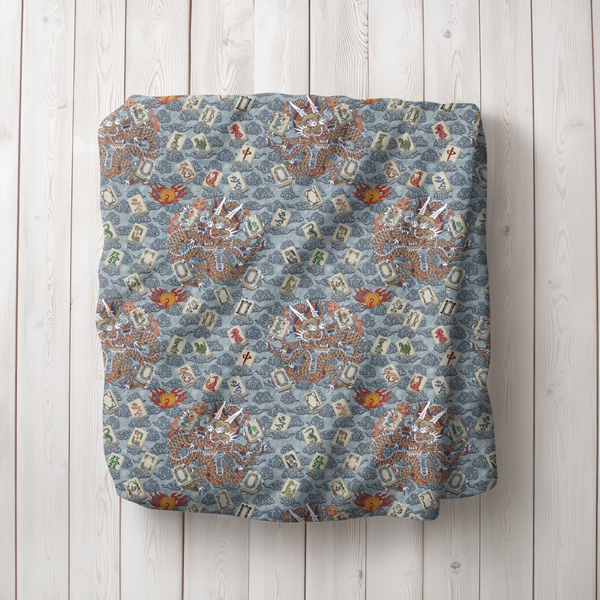 Retro Dragon with Fire Blanket