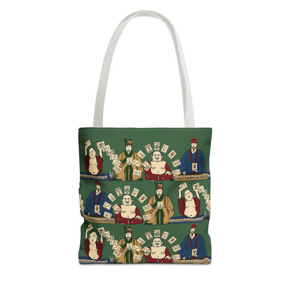 Jokers Playing Mah Jongg on Green