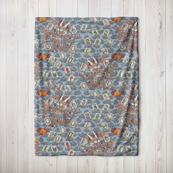 Retro Dragon with Fire Blanket