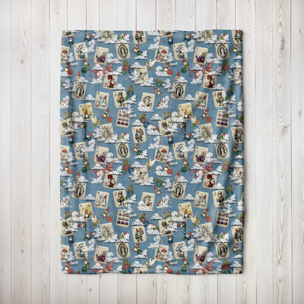 Gnomes and Fairies Mah Jongg Blanket