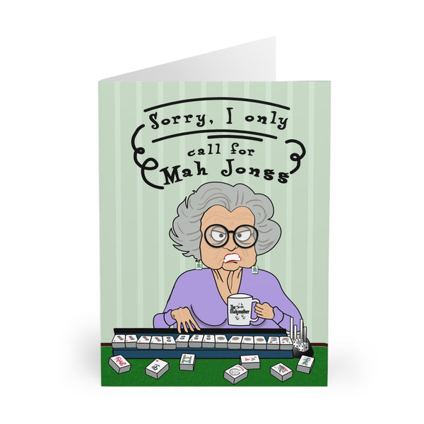 Sorry, I only call for Mahjong! Greeting Cards (5 Pack)