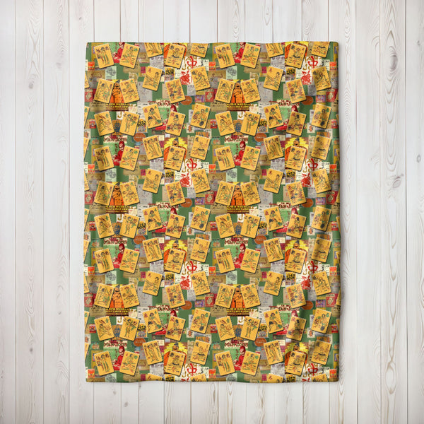 Leisure Tiles Mahjong Tiles Blanket