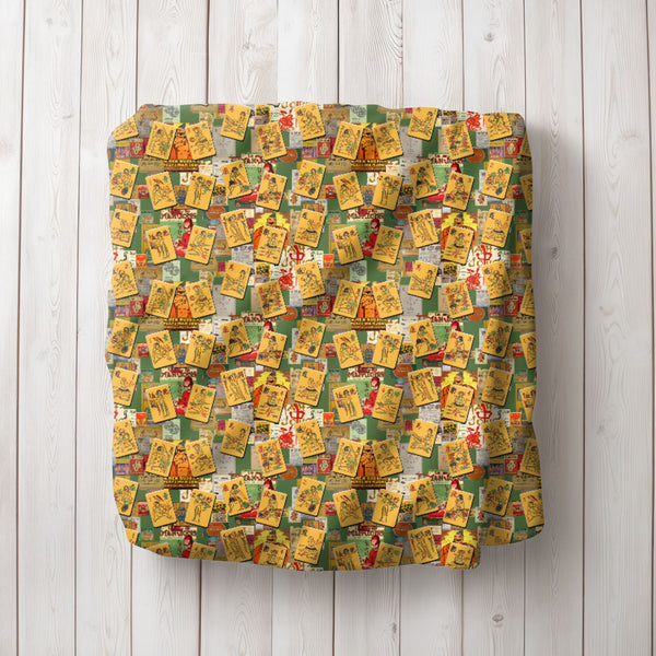 Leisure Tiles Mahjong Tiles Blanket