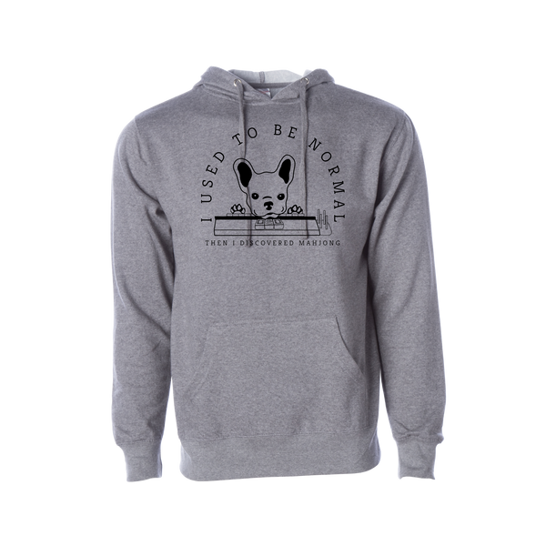 "I Used to be Normal" French Bulldog Mahjong Sweatshirt