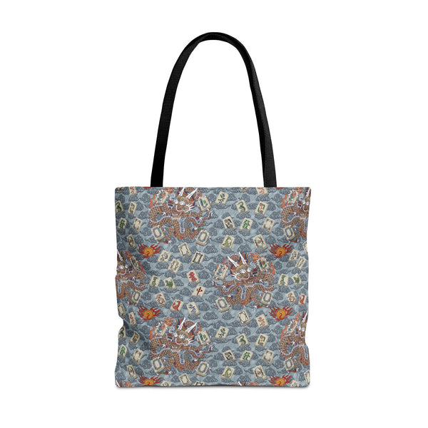 Retro Dragon with Fire Tote Bag