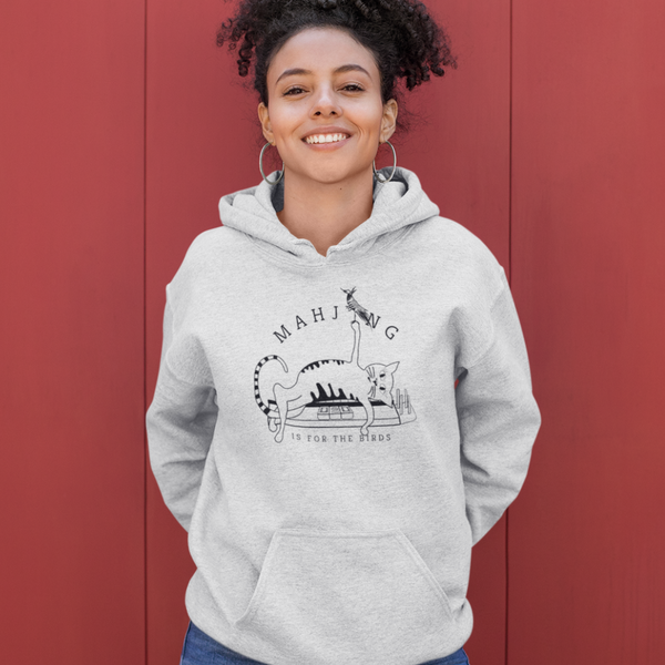 Mahjong is for the Birds Striped Cat