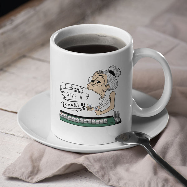 I Don't Give a Crak! Mahjong Mug