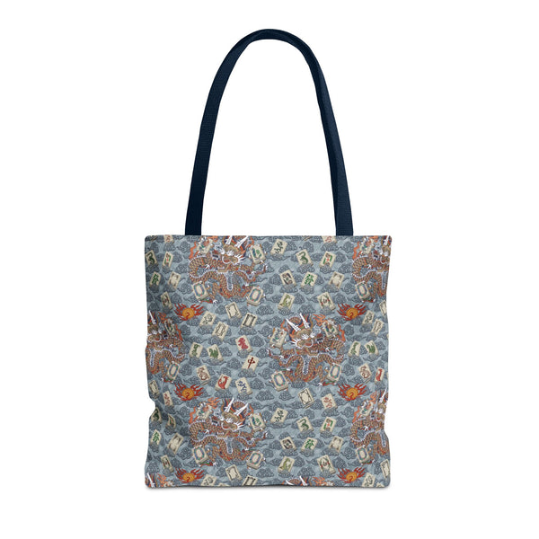 Retro Dragon with Fire Tote Bag