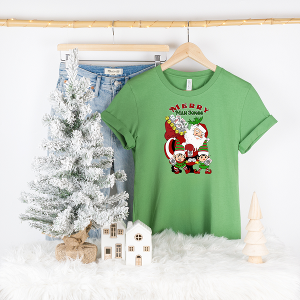 Merry Mah Jongg Santa