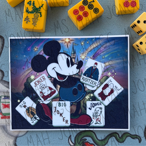 Magical Mickey Card Sticker