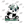 Panda Playing Mahjong