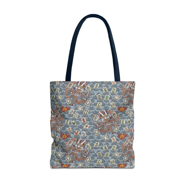 Retro Dragon with Fire Tote Bag