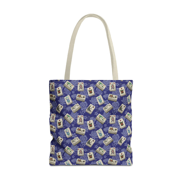 Antique Flowers Mah Jongg Tote Bag