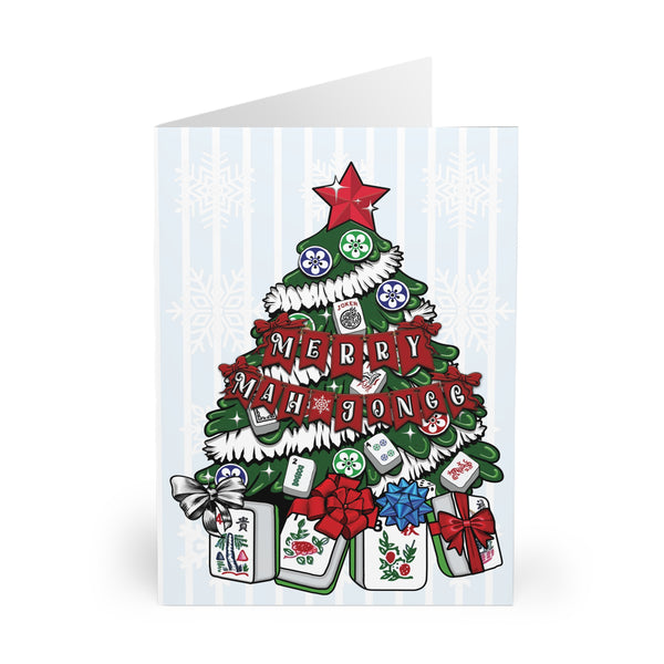 Merry Mah Jongg Holiday Greeting Cards (5 Pack)