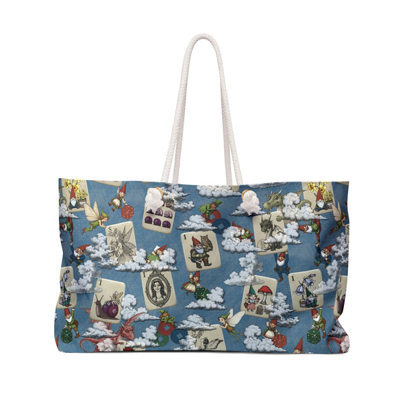Gnomes and Fairies Mah Jongg Carry All Tote Bag