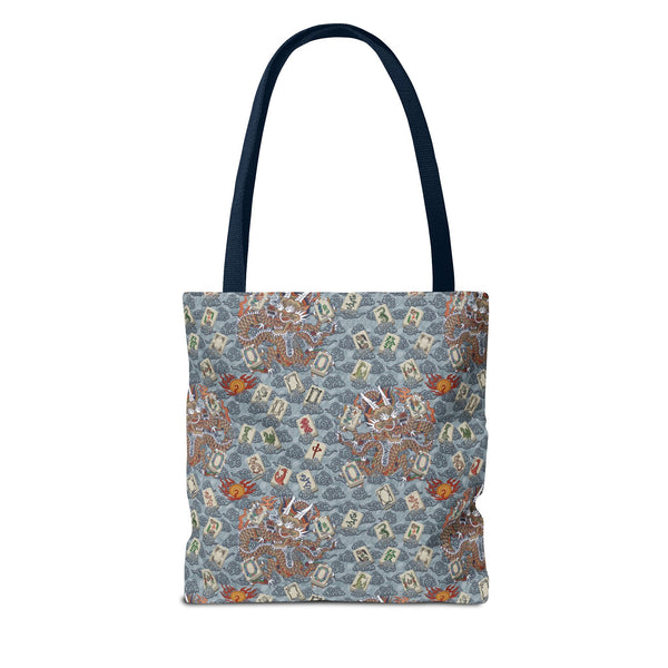 Retro Dragon with Fire Tote Bag