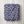 Bone and Bamboo Flower Tiles Blanket on Blue
