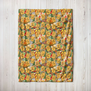 Leisure Tiles Mahjong Tiles Blanket