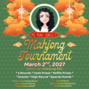 Mahjong Tournament - March 2nd, 2027