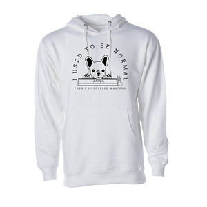 "I Used to be Normal" French Bulldog Mahjong Sweatshirt