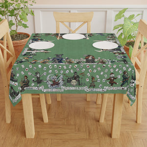 Charleston Dog Mahjong Tablecloth