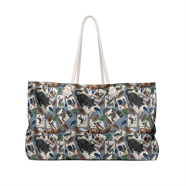 Vibrant Patterned Weekender Bag, Perfect for Travel, Beach, Gym, Gifts, Weekend Getaway, and Celebrations