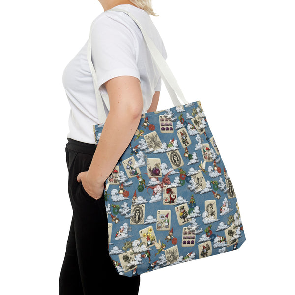 Gnomes and Fairies Mah Jongg Tote Bag