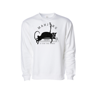 Mahjong is for the Birds Black Skinny Cat