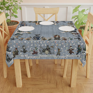 Charleston Dog Mahjong Tablecloth