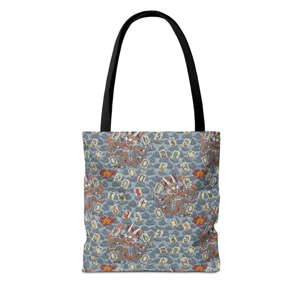 Retro Dragon with Fire Tote Bag