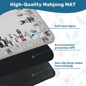 Charleston Mah Jongg Mat features