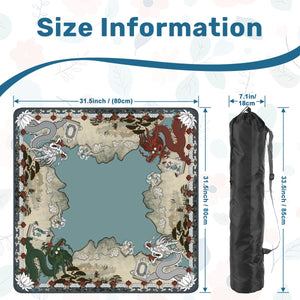 Dragons Mahjong Mat  Size Information