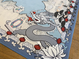 Dragons Mahjong Mat Corner design view