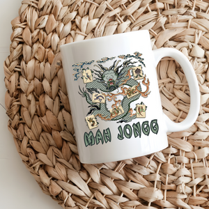 Fire Dragon Mug Front View