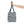 Gnomes and Fairies Mah Jongg Tote Bag Black Strap Model Holding