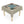 Mock Mah Jongg Mat Tablecloth on Beige - Table