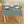 Mock Mah Jongg Mat Tablecloth on Blue Dinner Table