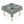 Mock Mah Jongg Mat Tablecloth on Blue Table