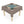 Mock Mah Jongg Mat Tablecloth on Plum Table
