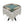 Mock Mah Jongg Mat Tablecloth on White - 2nd Table