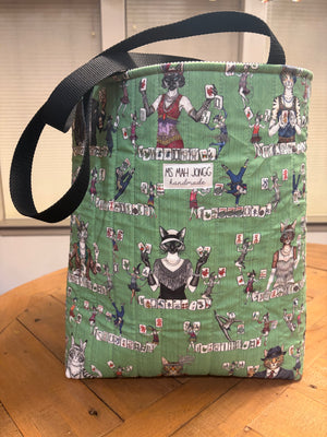 Quilted Ms. Mah Jongg Charleston Tote Bag - Mahjong