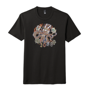 Retro Dragon T-Shirt Black