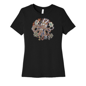 Retro Dragon T-Shirt Black